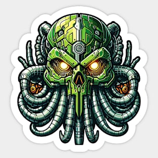 Biomech Cthulhu Overlord S01 D44 Sticker